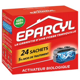 Entretien fosse septique odeurs & engorgement EPARCYL - 24 sachets