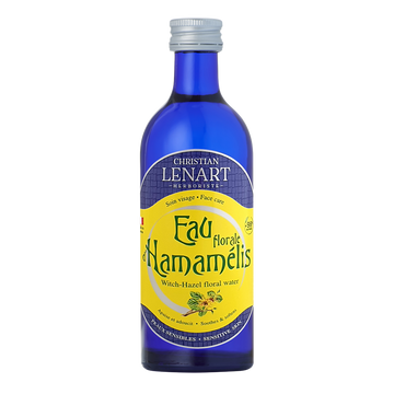 Eau florale d'hamamélis peaux sensibles CHRISTIAN LENART, flacon 200ml