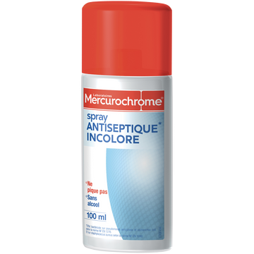 Spray antiseptique MERCUROCHROME, 100ml