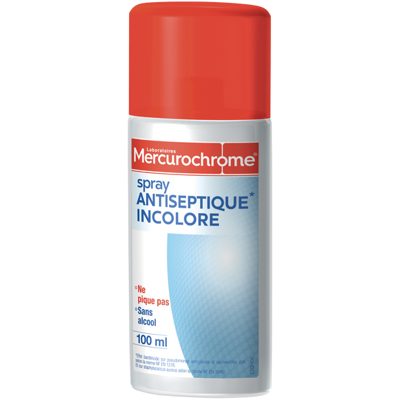 Spray antiseptique MERCUROCHROME, 100ml
