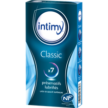 Préservatifs classic lubrifiés INTIMY, x7