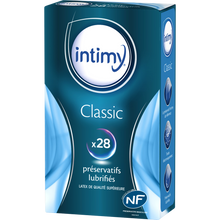 Préservatifs classic lubrifiés INTIMY, x28