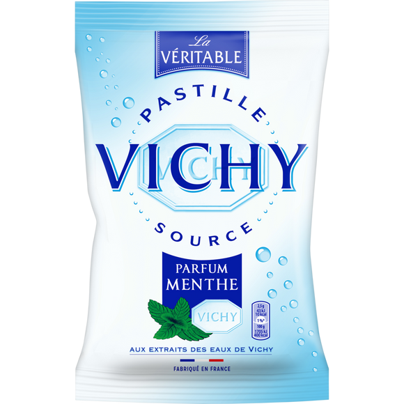 Bonbons Pastilles Vichy à la menthe VICHY - Sachet de 230g