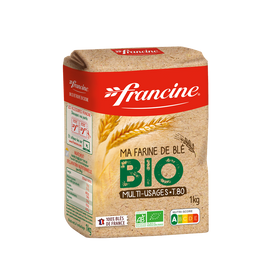 Farine de blé bio FRANCINE T80 1kg