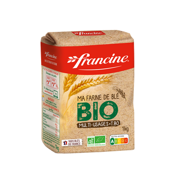 Farine de blé bio FRANCINE T80 1kg