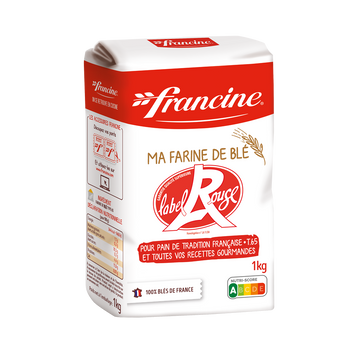 Farine de blé label rouge T65 FRANCINE, 1kg