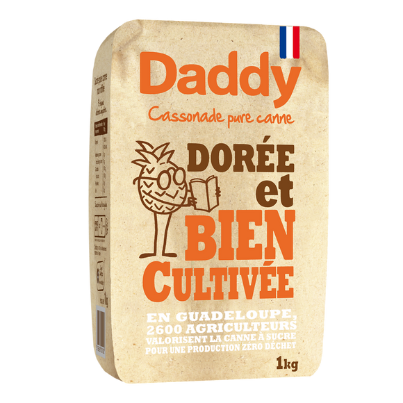 Cassonade pure canne DADDY 1kg