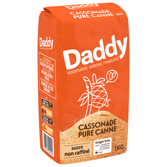 Cassonade pure canne DADDY 1kg