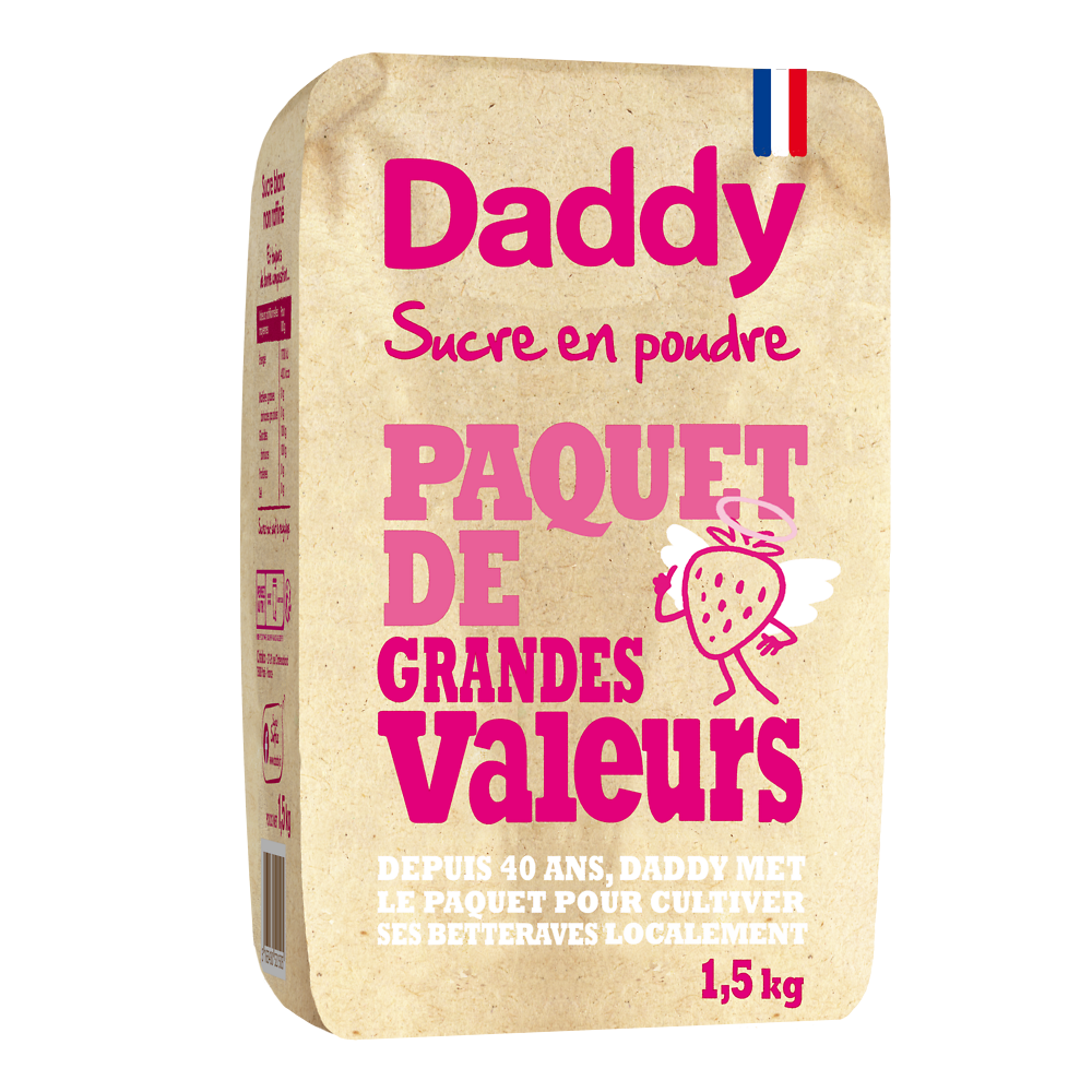 Sucre en poudre DADDY 1,5kg