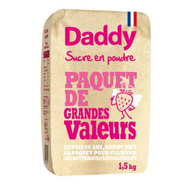 Sucre en poudre DADDY 1,5kg