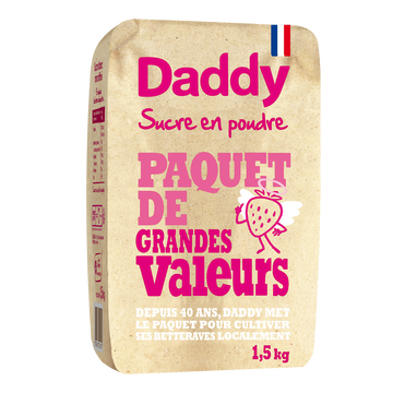 Sucre en poudre DADDY 1,5kg