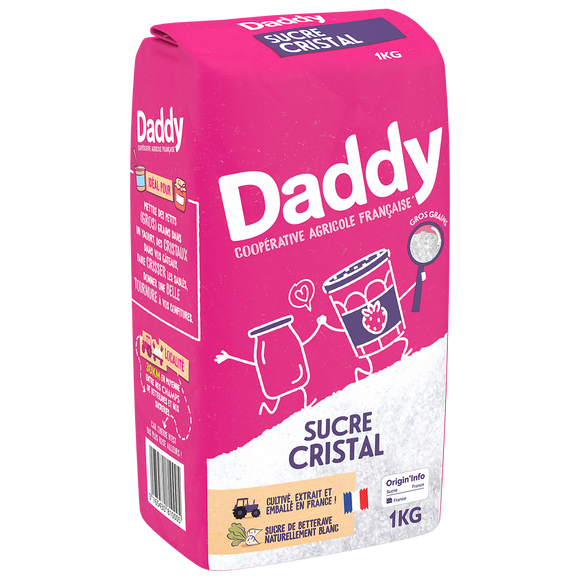 Sucre cristal DADDY, 1kg
