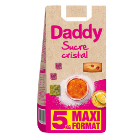 Sucre cristal DADDY, sac de 5kg