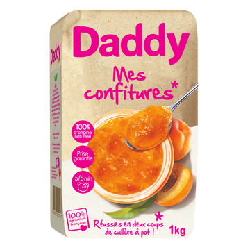 Sucre spécial confitures Confidélice DADDY, paquet de 1kg