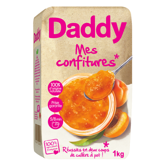 Sucre spécial confitures Confidélice DADDY, paquet de 1kg