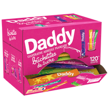 Bûchettes sucre poudre DADDY, boîte distributrice de 480g