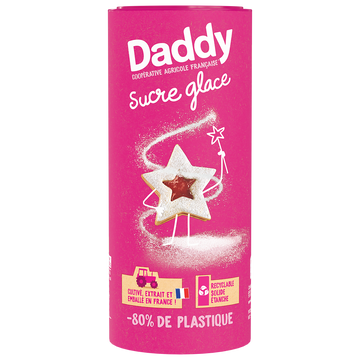 Sucre glace DADDY, saupoudreuse 500g
