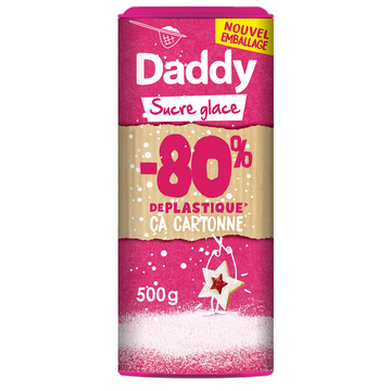 Sucre glace DADDY, saupoudreuse 500g
