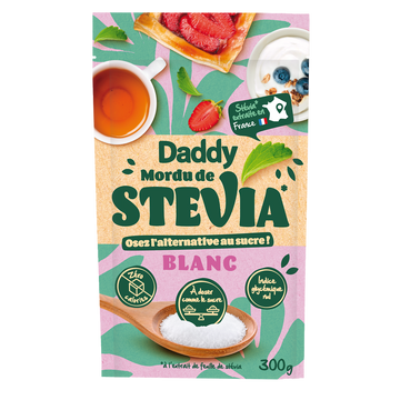 Stévia blanc multi usage DADDY 300g