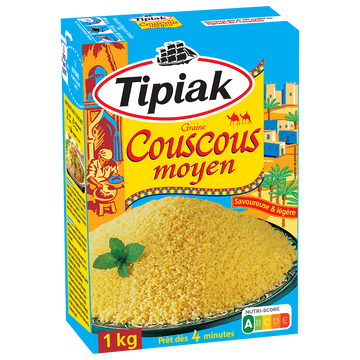 Couscous Moyen TIPIAK - 1KG