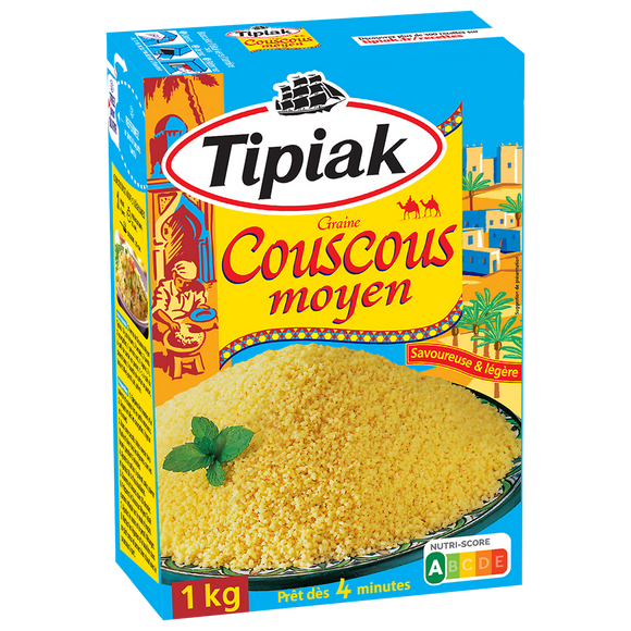 Couscous Moyen TIPIAK - 1KG