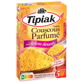 Couscous parfumé aux épices douces TIPIAK - 2x250g