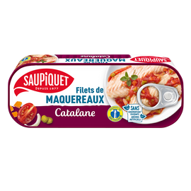 Filets de maquereaux à la catalane  SAUPIQUET - 169g