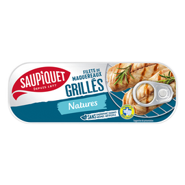 Filets de maquereaux grillés natures  SAUPIQUET - 120g