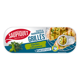Filets de maquereaux grillés aux herbes de Provence  SAUPIQUET - 120g