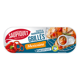 Filets de maquereaux grillés à la mexicaine  SAUPIQUET - 120g