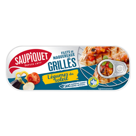 Filets de maquereaux grillés légumes du soleil  SAUPIQUET - 120g