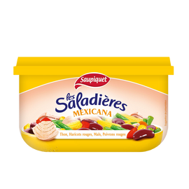 Salade de thon Mexicana Les saladières SAUPIQUET - 220g