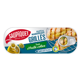 Filets de  maquereaux grillés huile d'olive  SAUPIQUET - 120g