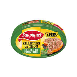 Rillettes de thon aux herbes de Provence  SAUPIQUET - 115g