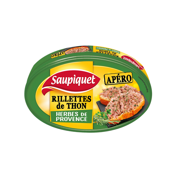 Rillettes de thon aux herbes de Provence  SAUPIQUET - 115g