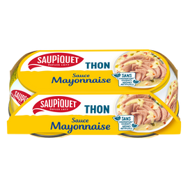 Thon à la  mayonnaise  SAUPIQUET - 2x135g