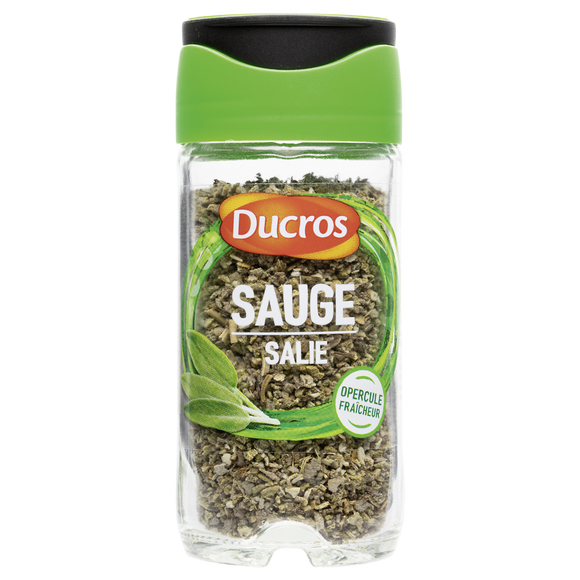 Sauge coupée, DUCROS, flacon duc en verre de 12g