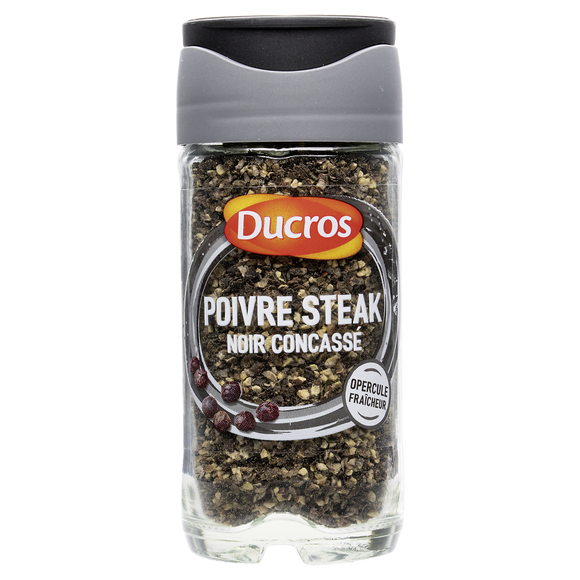 Poivre noir pour steack DUCROS, 38g