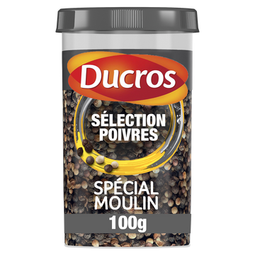 Mélange de poivre "Spécial Moulin" DUCROS, 100g