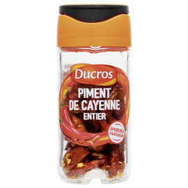 Piments de Cayenne entiers, DUCROS, flacon duc de 11g