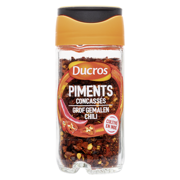Piments concassés DUCROS, 29g