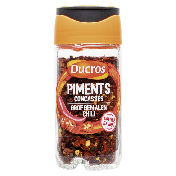 Piments concassés DUCROS, 29g