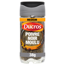 Poivre Noir Moulu, DUCROS, 38g