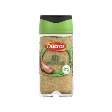 Ail fumé smokey en poudre DUCROS, flacon duc 48g