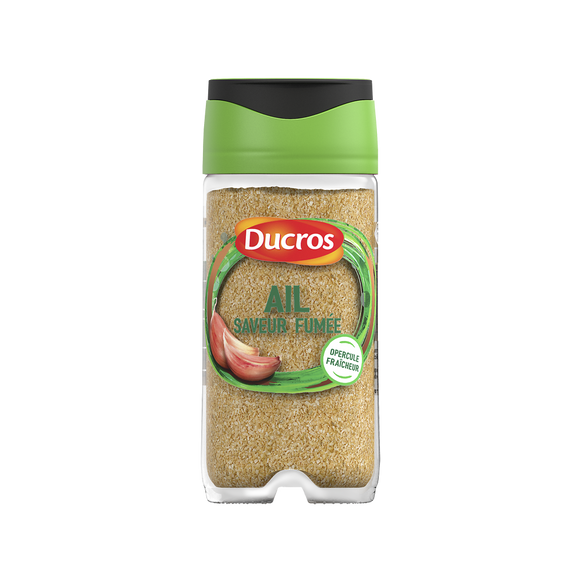 Ail fumé smokey en poudre DUCROS, flacon duc 48g