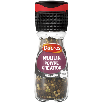 Poivre création n°8 DUCROS, moulin de 34g