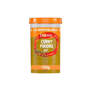 Curry en poudre DUCROS boîte men 100g