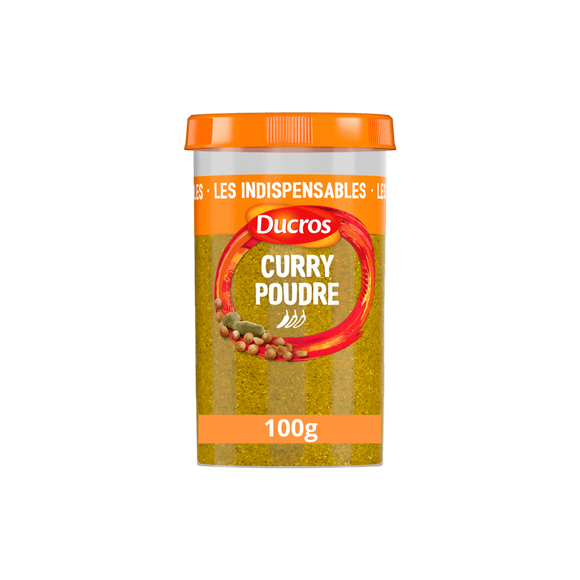 Curry en poudre DUCROS boîte men 100g