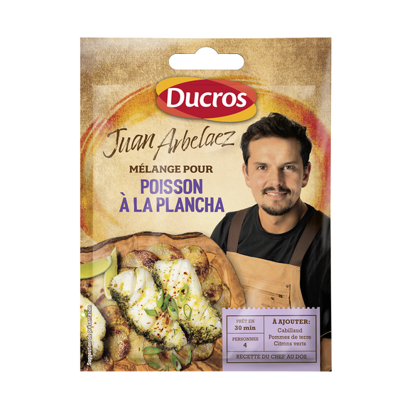 Mélange pour poisson à la plancha DUCROS sachet20g