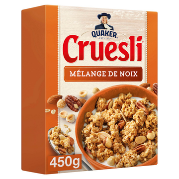 Céréales Cruesli Mélange de Noix - QUAKER - 450g